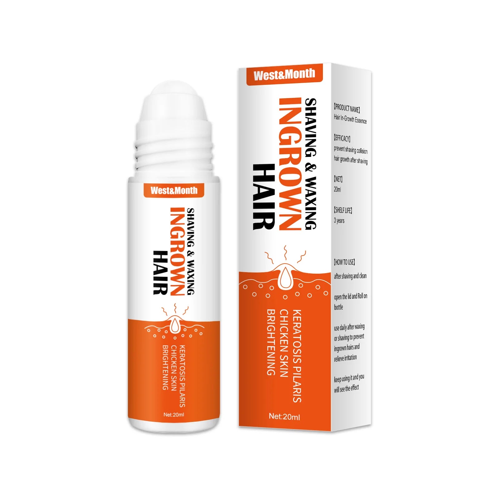 Ingrown Hairs Treatment after Shave Repair Serum Solution Dark Spot Reduce Redness for Vanish Pfb Skin Care Prevent Razor Bumps